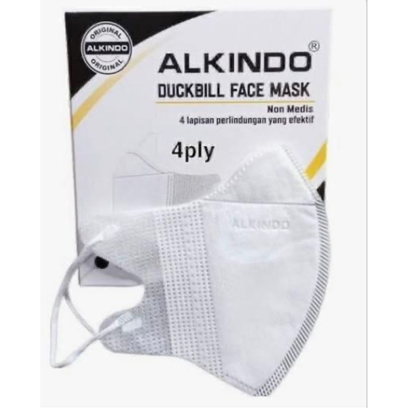 MASKER DUCKBILL ALKINDO WARNA TRENDY ISI 50PCS