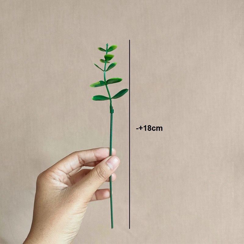 Baby Eucalyptus Artificial Bunga Palsu Hijau Hiasan Tangkai Home Decor Daun Untuk Hiasan Dekorasi Daun Palsu Daun Hijau Palsu Daun Plastik Daun Kawat Daun Palsu Murah Hiasan Daun Hiasan Bunga Hiasan Dekorasi