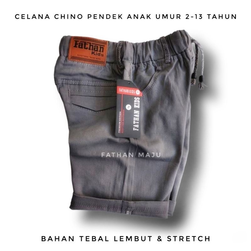 Celana Chino Pendek Anak Laki laki 3-13 tahun Celana 7/8 anak Cowok