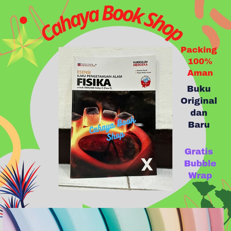Buku Esensi IPA FISIKA SMA Kelas X.10 Kurikulum Merdeka Mediatama