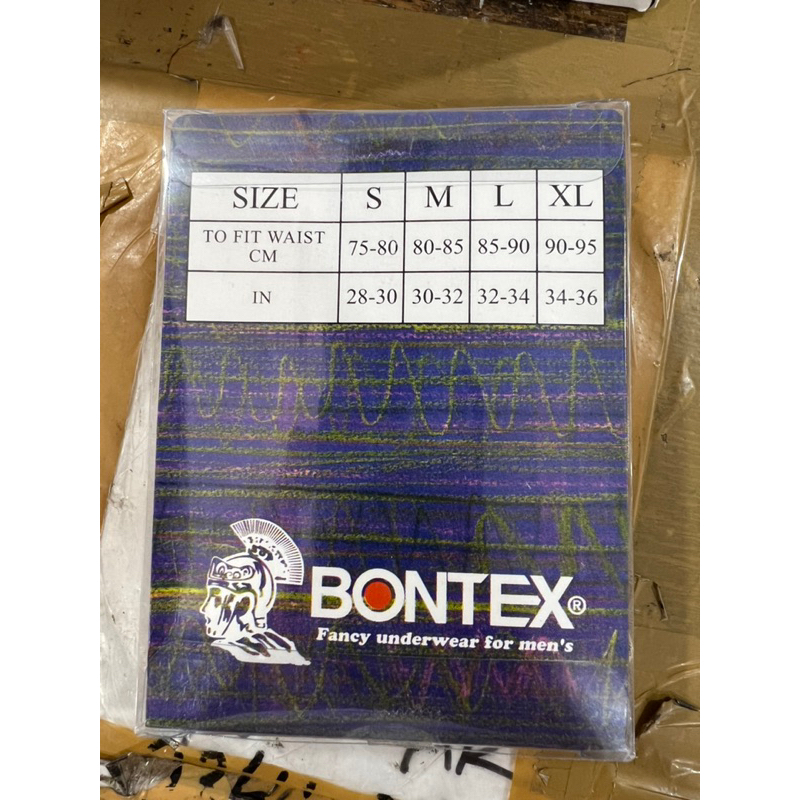 (1pcs) CD pria celana dalam laki BONTEX GM kaset gentle man