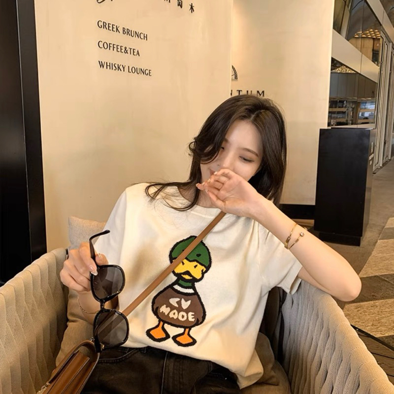 Kaos Baju Atasan Wanita Bahan Lembut Impor Murah 037