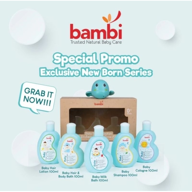 Bambi Baby Special Exclusive Newborn Gift Set - Set Keperluan Bayi