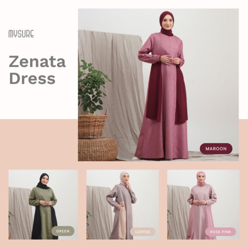 Zenata dress MYSURE / Gamis MYSURE / gamis promo