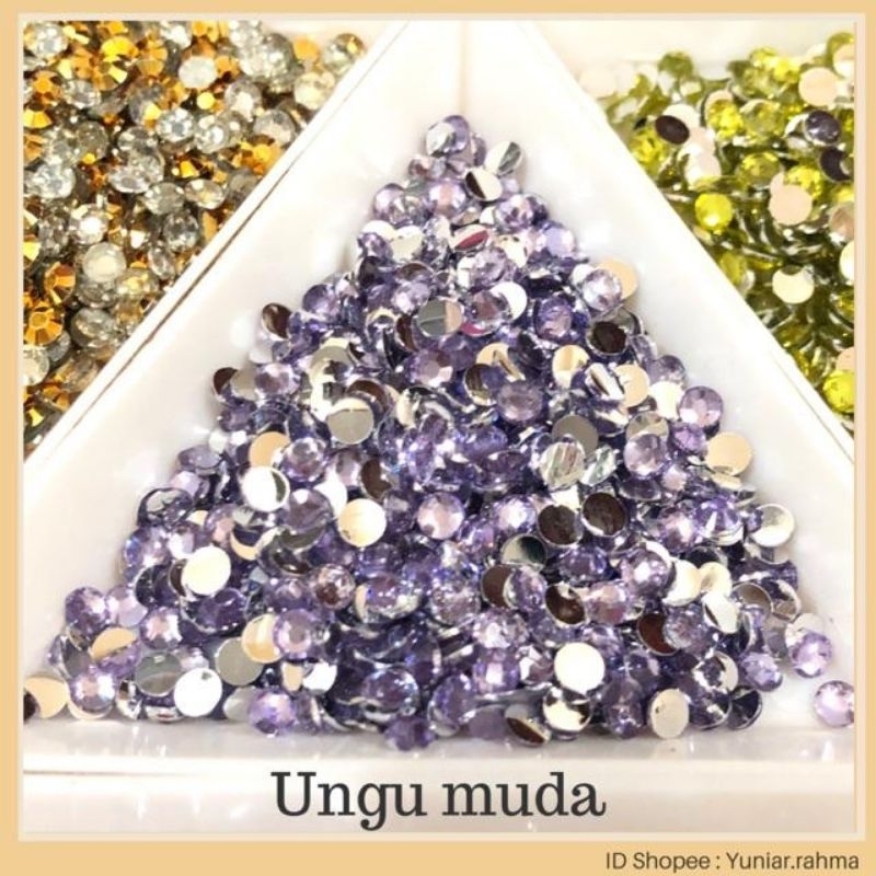 2,3,4,5mm RHINESTONE LILAC SERIES[1.000pcs] gemstone henna nail art