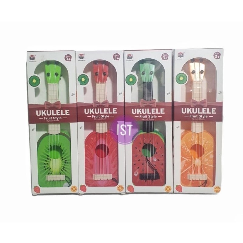Mainan Ukulele anak ukulele Fruit style Gitar buah 387