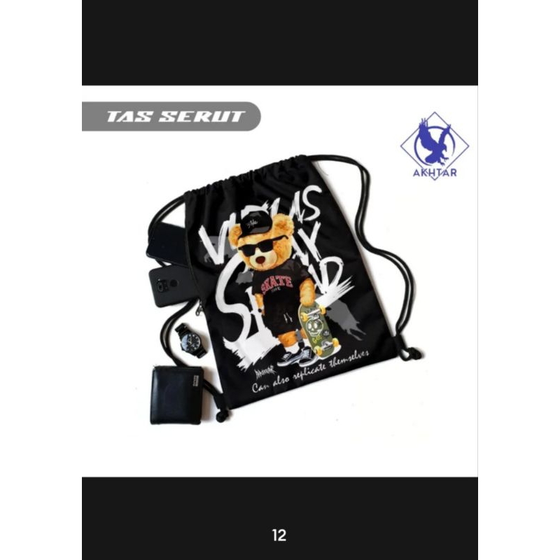 tas serut wanita tas serut pria tas serut olahraga