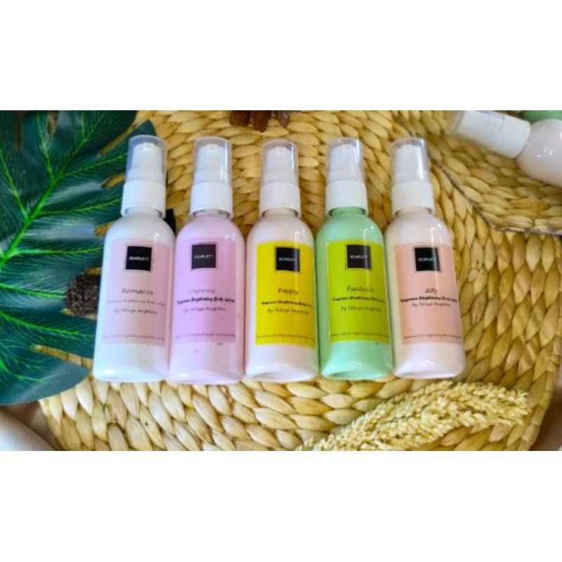 Body Lotion Scarlett 60ml | Scarlett body lotion mini | Scarlet travelpack | Scarlett share in jar