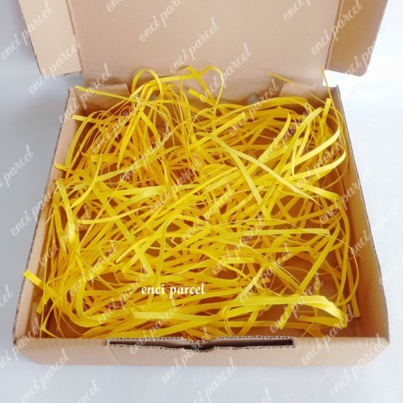 kertas cacah isian kardus hampers shredded paper rumput rumputan hias