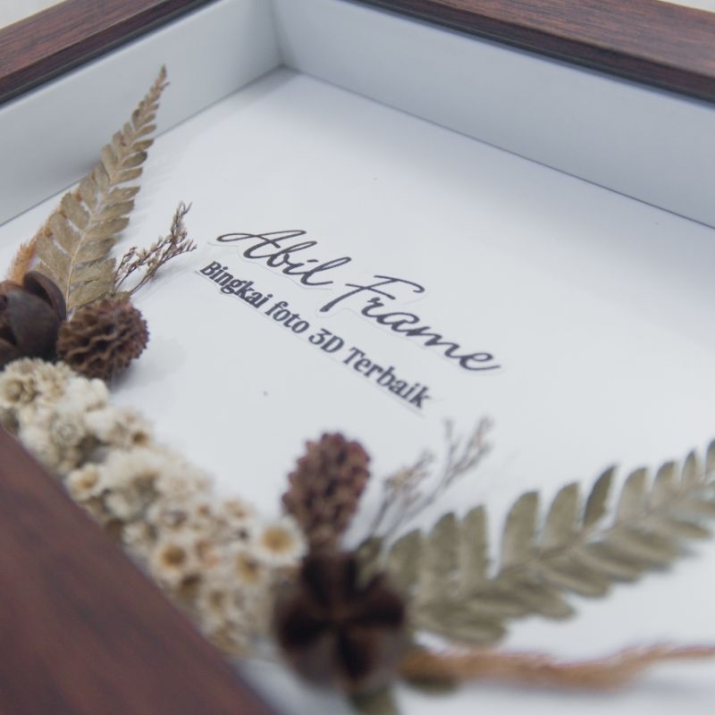 Bingkai 3D Rustic series (21x30)