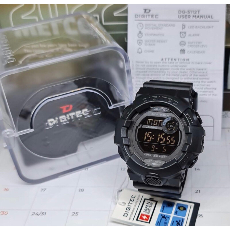 jam tangan digitec DG 5112T Digital