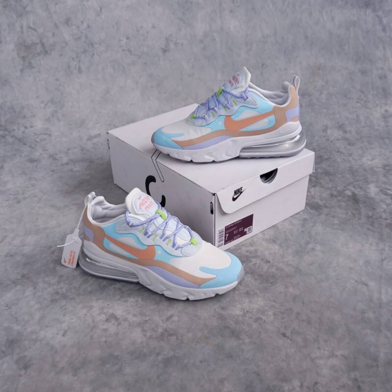 Nike Air Max 270 React Peach Blue