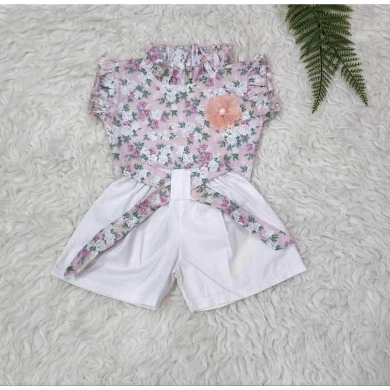 Baju anak perempuan Set celana bayi *flow* baby girl