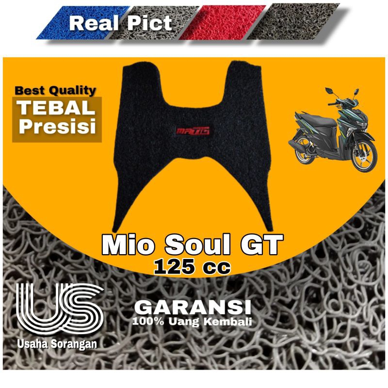 karpet Mio Soul GT 125/karpet motor/karpet bihun/karpet mie/karpet serabut/karpet motor Mio Soul GT