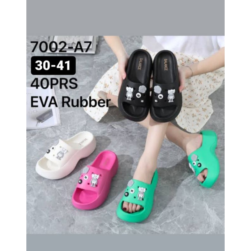 Sandal Fuji Jibbitz Viral - Sandal Fuji import full jelly SANDAL BALANCE WEDGES SANDAL KOREA