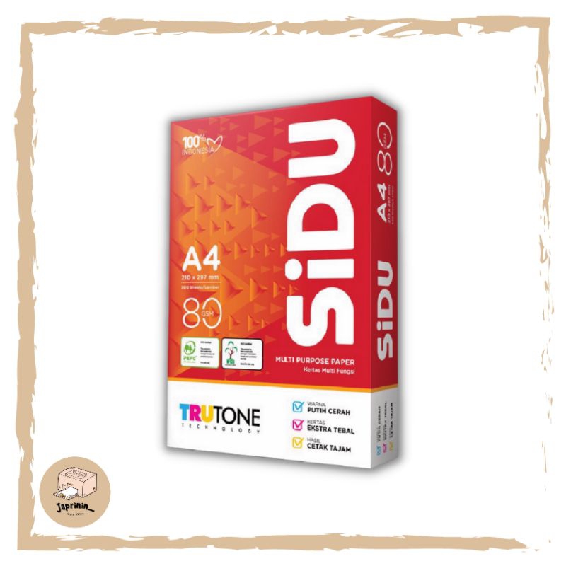 

(TERMURAH) Kertas HVS SINAR DUNIA A4 80 gsm