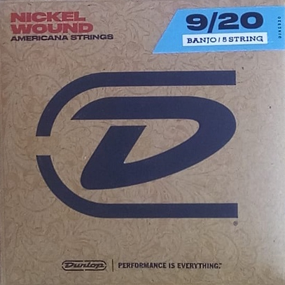 SENAR Dunlop NICKEL WOUND LOOP END BANJO STRINGS 9-20 | 5-STRING