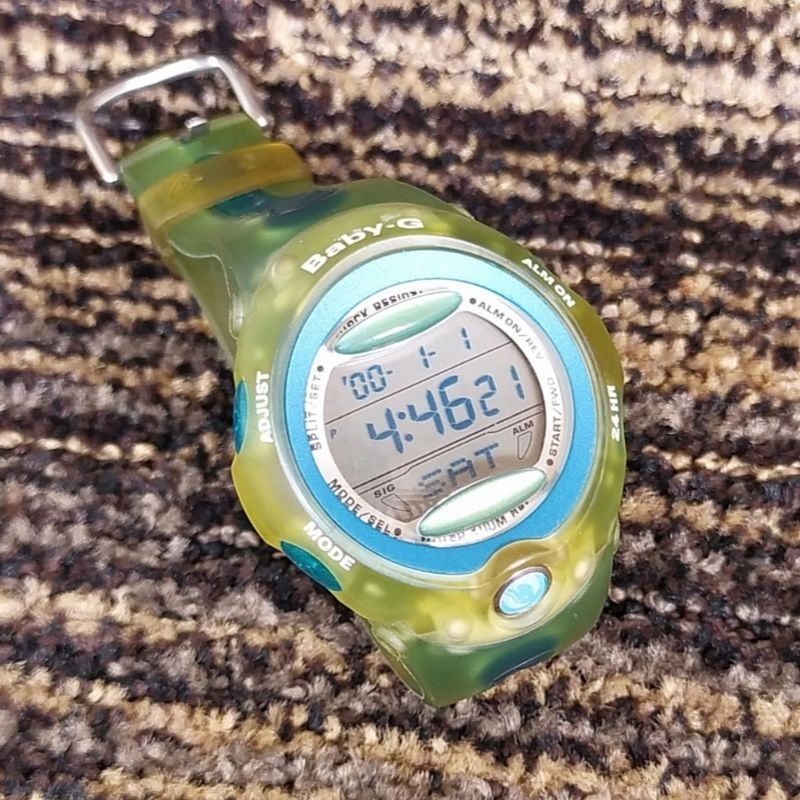 CASIO BABY-G BG-163 I.C.E.R.C INTERNATIONAL DOLPHIN & WHALE ECO-RESEARCH NETWORK LIMITED EDITION