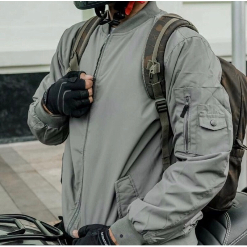 Jacket Bomber Riding X Rapidity Jaket Motor - Original