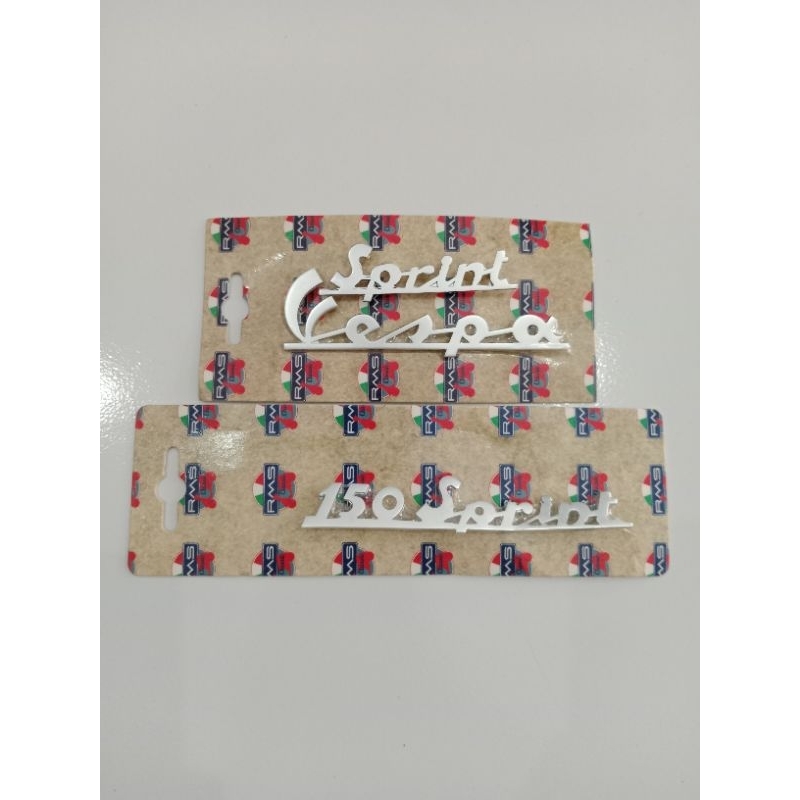 Emblem Latin Vespa Sprint RMS