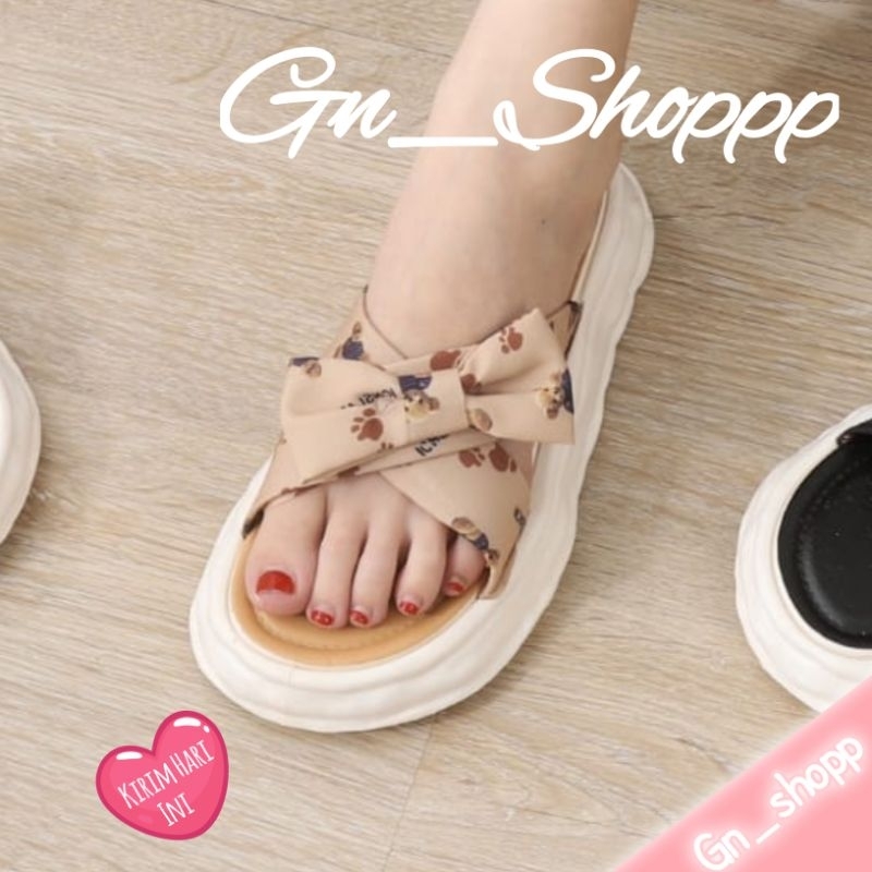 Sandal Selop Wanita Model PITA Polkadot Terbaru Hys 000-2