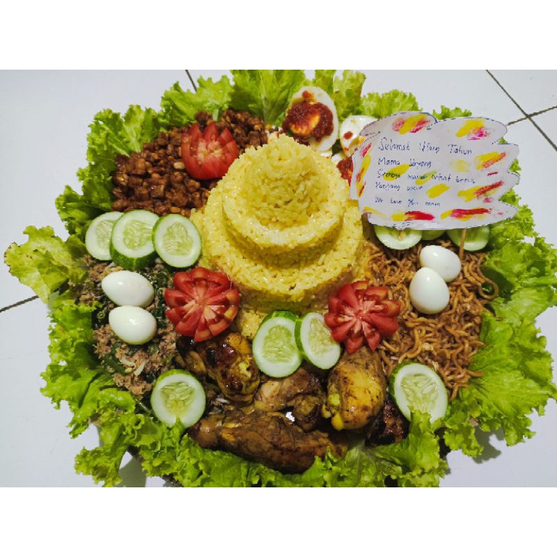 Nasi Tumpeng Palembang