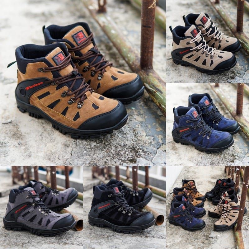 SEPATU BOOTS SAFETY PRIA KERJA CROCODILE KARRIMORE