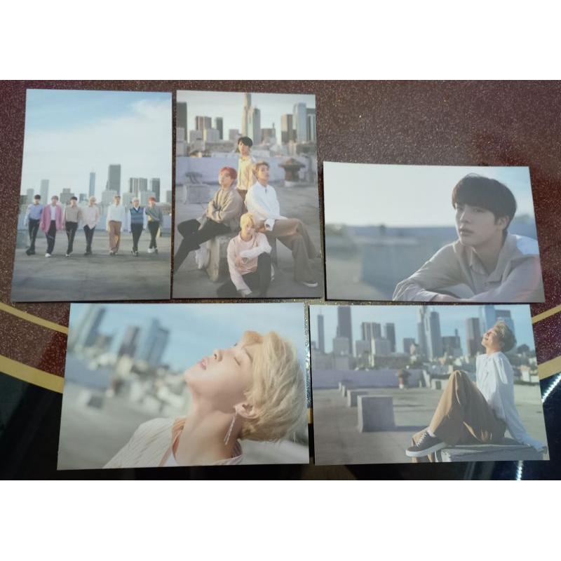 [Official] Postcard BTS Dicon 2017 Murah Jin Jimin RM Jhope Grup