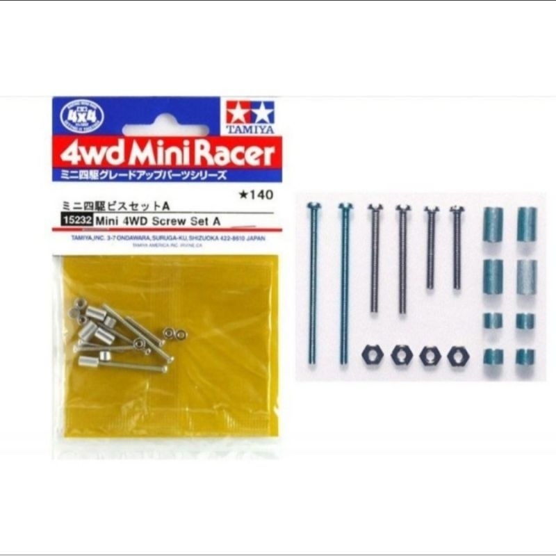 TAMIYA 15232 SCREW SET A