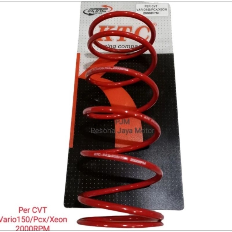 Per cvt ktc racing 1000/1500/2000 rpm vario 110/125/150 beat Mio Nmax Aerox PCX Mio M3 Scoopy Genio soul gt125 freego Lexi