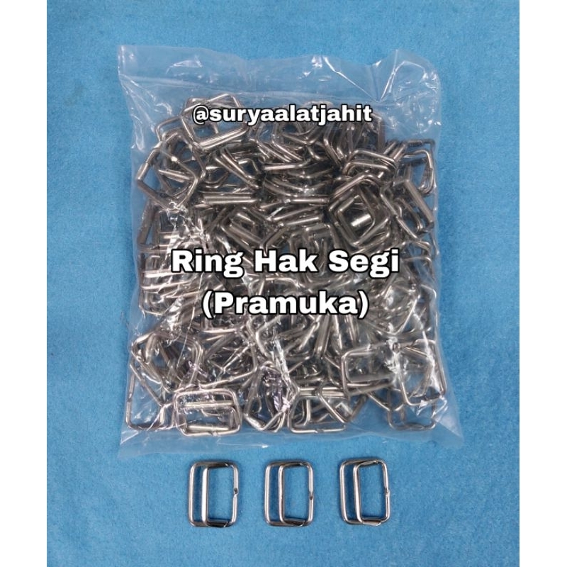 Ring Hak segi Pramuka Trj Nekel (1ktk@144pcs) =rp.56.000/1kotak