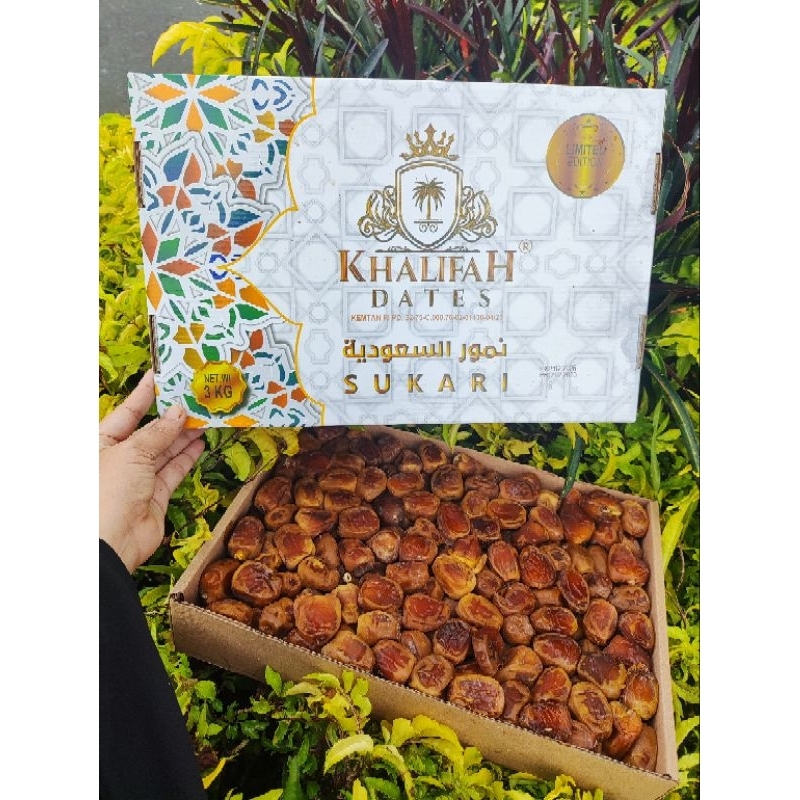 

Kurma Sukari Premium Kardus 3 kg +| Kurma Padang | Kurma Payakumbuh