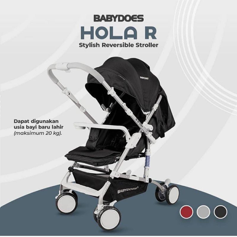 Babydoes Holla R Stroller/kereta dorong bayi