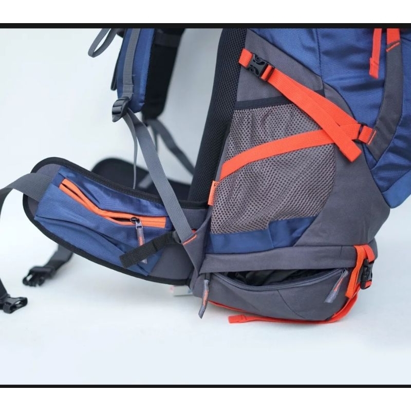 TAS CARRIER TNF TOBA 60+5L DOBEL PRAME BISA DI ATUR # TAS HIKING # TAS CAMPING # TAS RANSEL GUNUNG