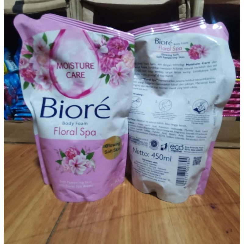 Biore Body wash Reffil 450ml