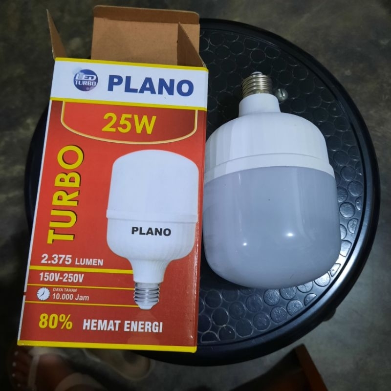 Lampu LED Plano 25 Watt Turbo Hemat Energi