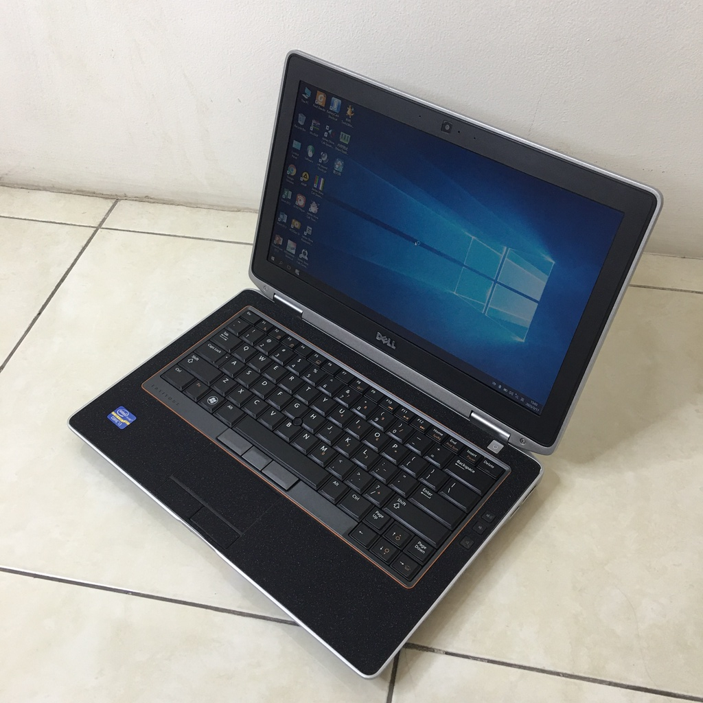 Laptop-Murah-Dell Latitude-E6320-Corei5Gen2-Ram4G-HDD320GB-Kamera-DVD-Design-Gaming-Win10-Siap Pakai