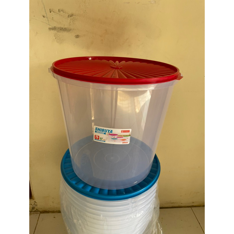 Toples 25 liter/ Toples Kerupuk Ukuran 25 / toples jumbo / toples besar 25 liter / toples besar 25 liter