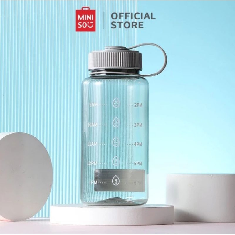 MINISO Botol Minum Tempat Air Plastik 800ml