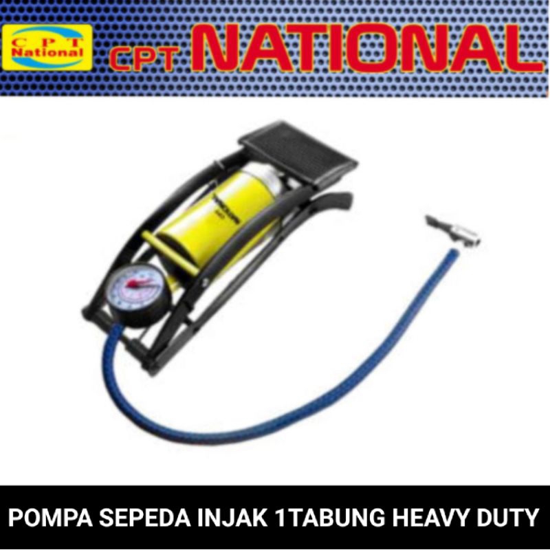 pompa injak / pompa sepeda / motor / mobil heavy duty CPT national