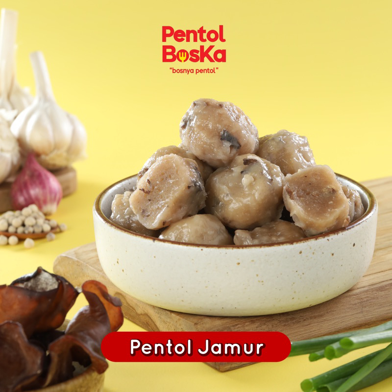 

PENTOL FROZEN BOSKA - Pentol Jamur - 50 Pcs
