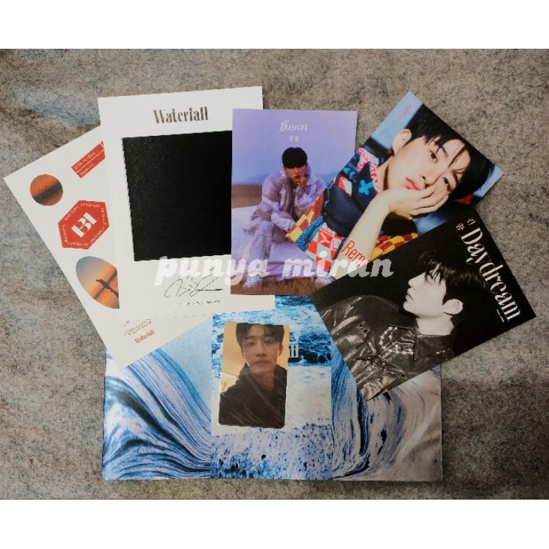 B.I WATERFALL ALBUM UNSEALED FULLSET