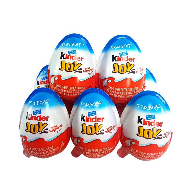 Kinder Joy 20 Gr - Snack Cokelat Anak Kinderjoy