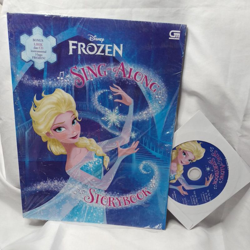 Disnep Frozen Sing Along Storybook +Cd