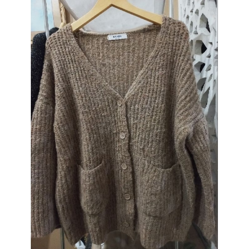 Cardigan Wanita Rajut Tebal