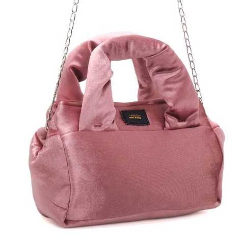 House Of We.Kala - Tas Selempang Wanita Kiera Velvet Puffy Handle Bag