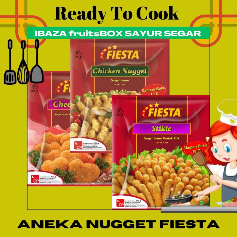 

Paket Nugget Fiesta Beraneka Macam Varian Ready to Cook