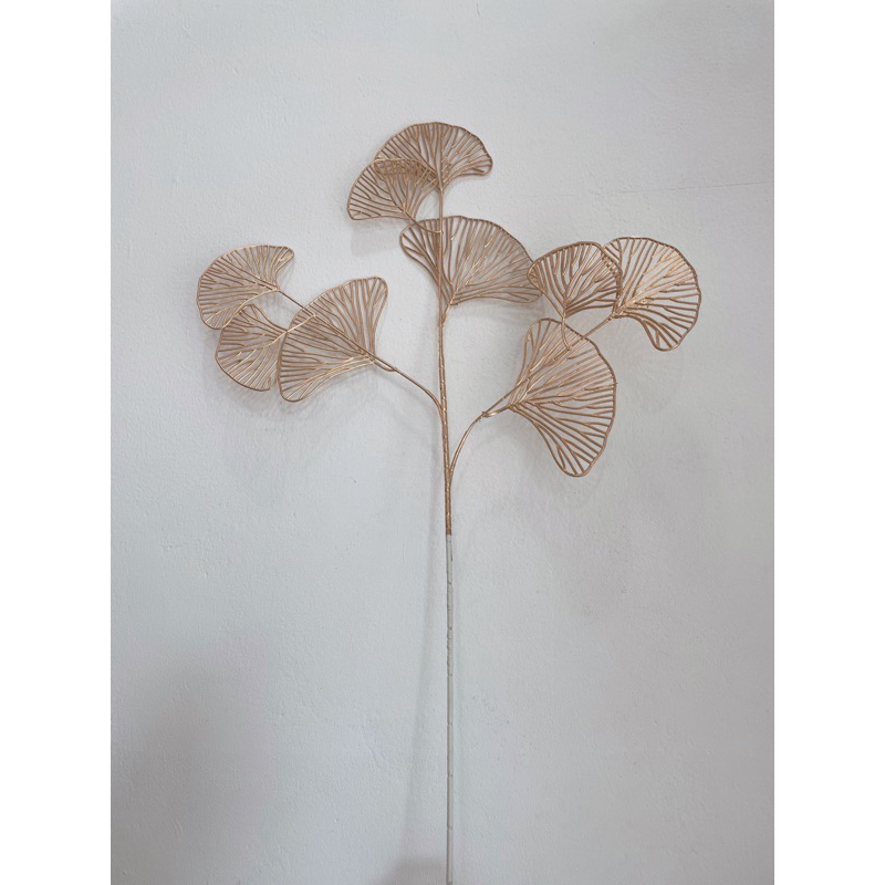 Golden ginkgo | Daun ginkgo emas | Daun ginkgo artificial | Ginkgo emas
