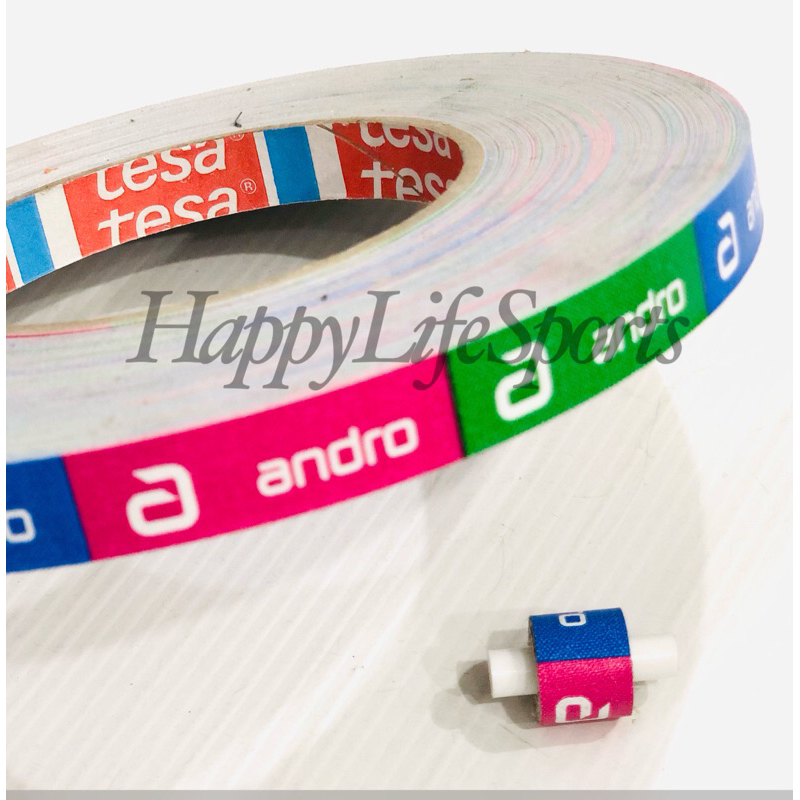 [ORIGINAL] Side Tape Andro 12mm Pelindung Pinggiran Bet Pingpong