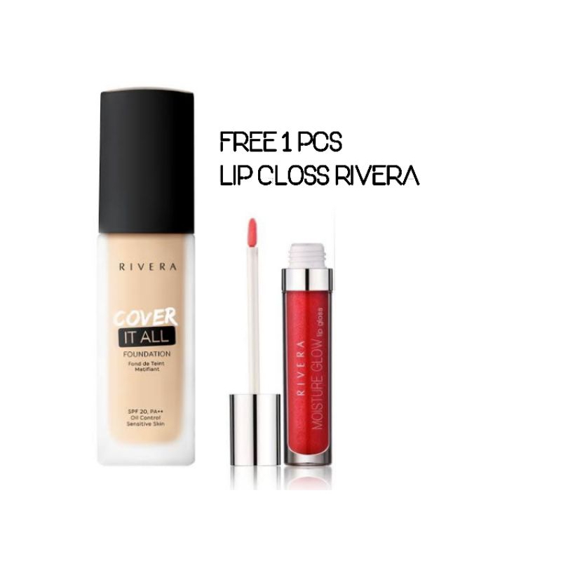 RIVERA Cover It All Foundation (free lip gloss rivera)
